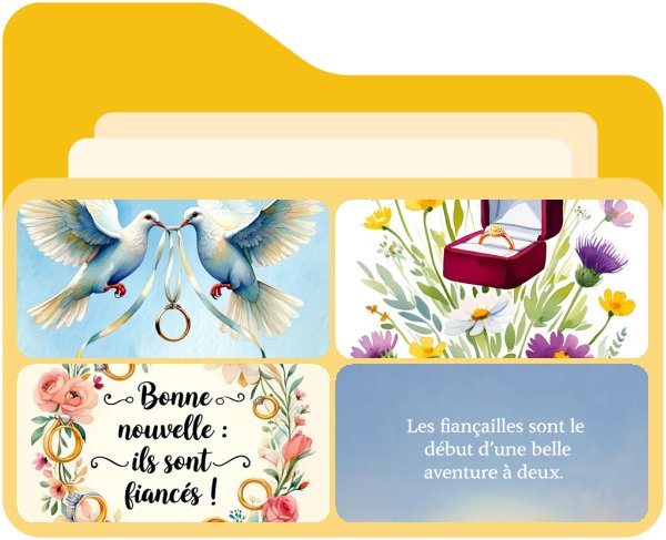 Félicitations pour les fiançailles