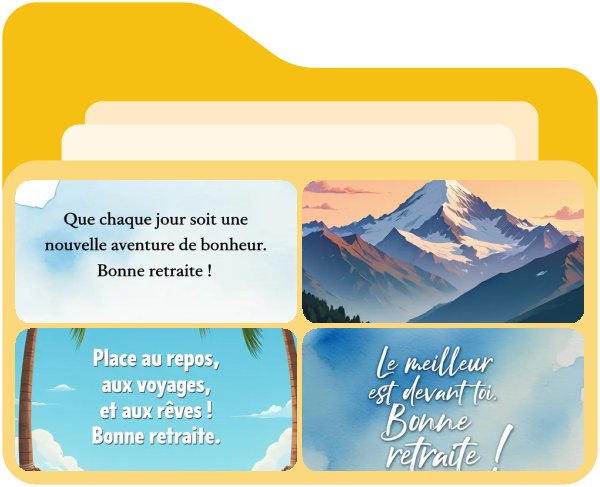 Félicitations pour la retraite