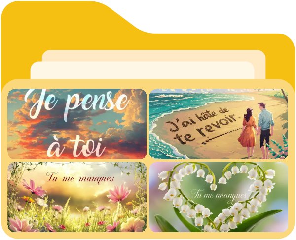 Tu me manques / Je pense à toi